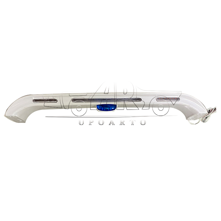 1Th Gen Universal ABS Rear Spoiler With 6 Lamps
