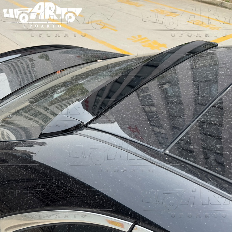 Benz E Class W213 E200 E300 Facelift ABS Back Window Roof Spoiler 2021-2023