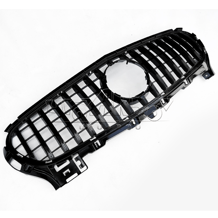 HAOSHENG Plastic GTR Style Add-on Grille Benz AMG GT 2-Door 2015-2017