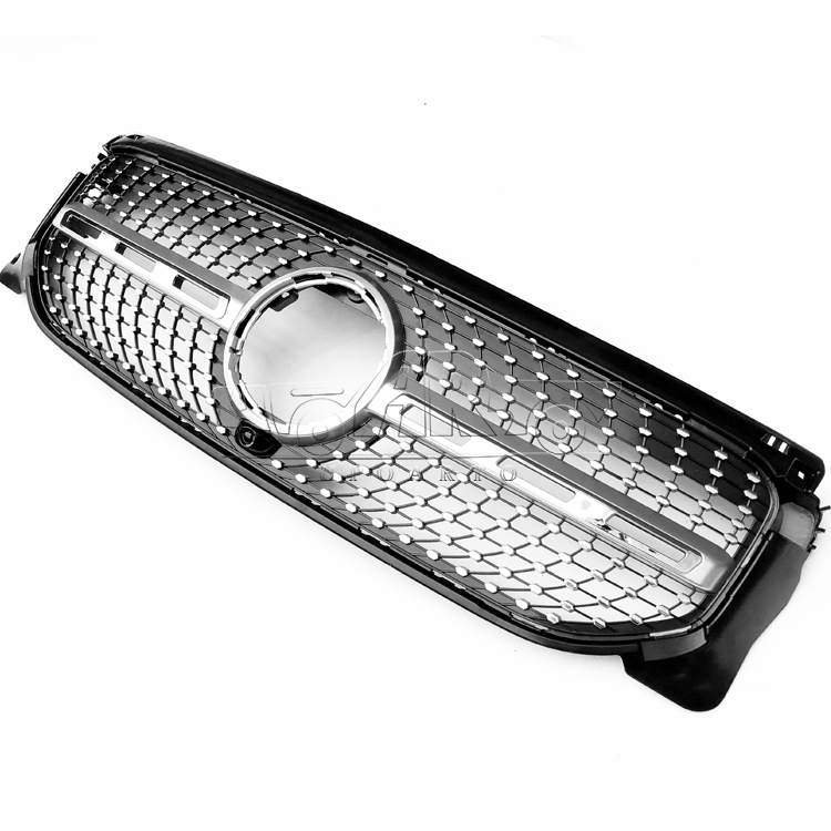 Diamond Style Plastic Front Bumper Grille Benz GLB X247 2020+