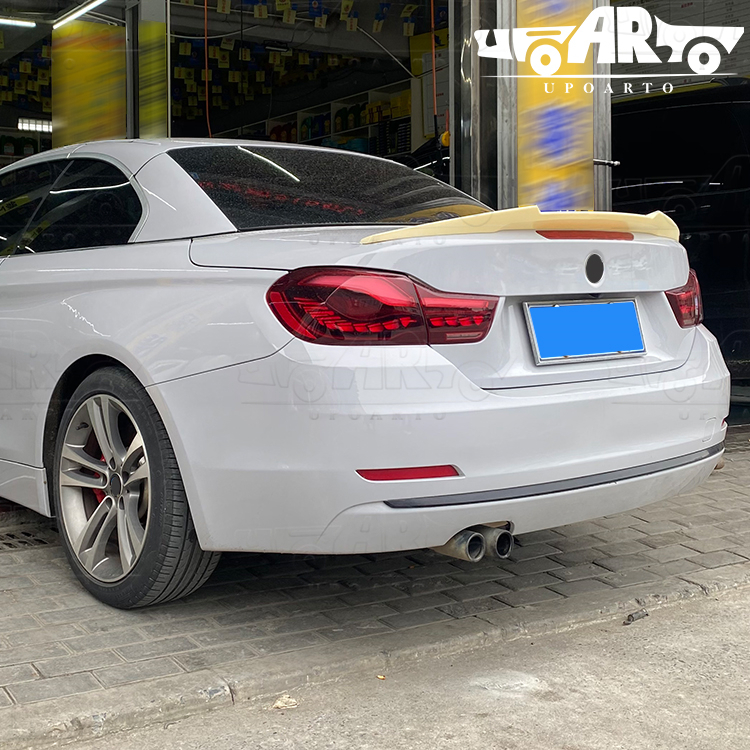 M4 Style ABS Trunk Spoiler BMW Convertible F33 4 Series 2013-2020