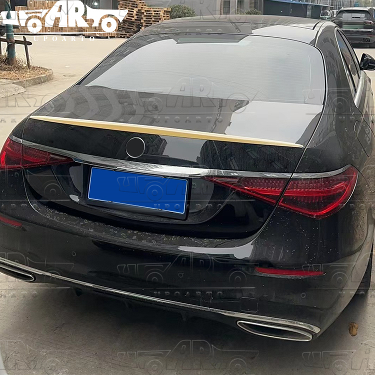 HAOSHENG ABS AMG Style Add-on Rear Spoiler Mercedes Benz S-Class W223 2021+