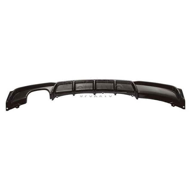 BMW 3 Series F30 Plastic Left Dual Exhaust Pipes Rear Bumper Lip 2012-2018