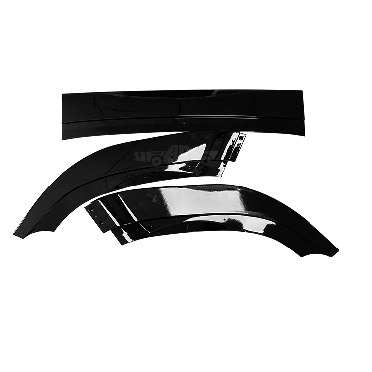 VW Golf 6 R20 ABS 3 Sections Front Lip Splitter