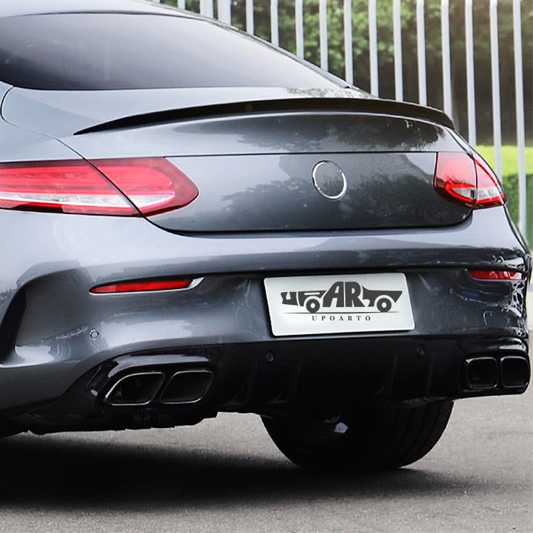 AMG OEM Style ABS Rear Spoiler Mercedes Benz C-Class W205 Coupe 2014-2019