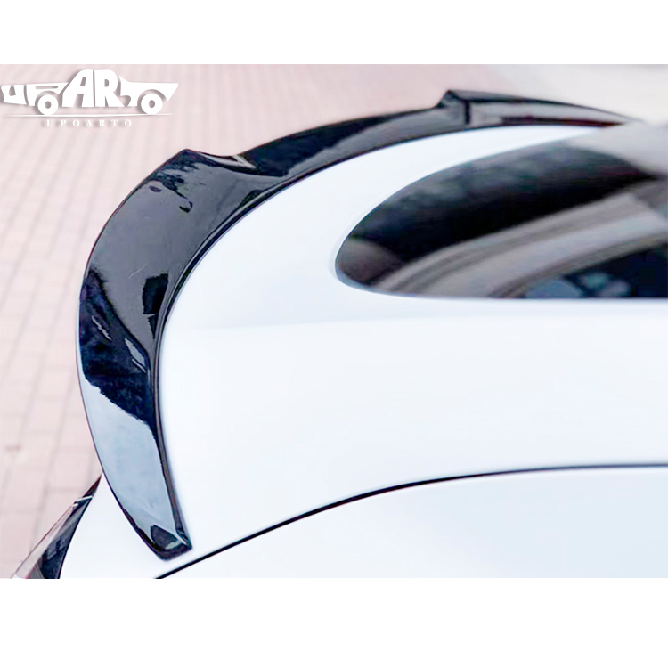 HAOSHENG ABS Blade Style Add-on Rear Lip Spoiler Tesla Model Y 2019-2022