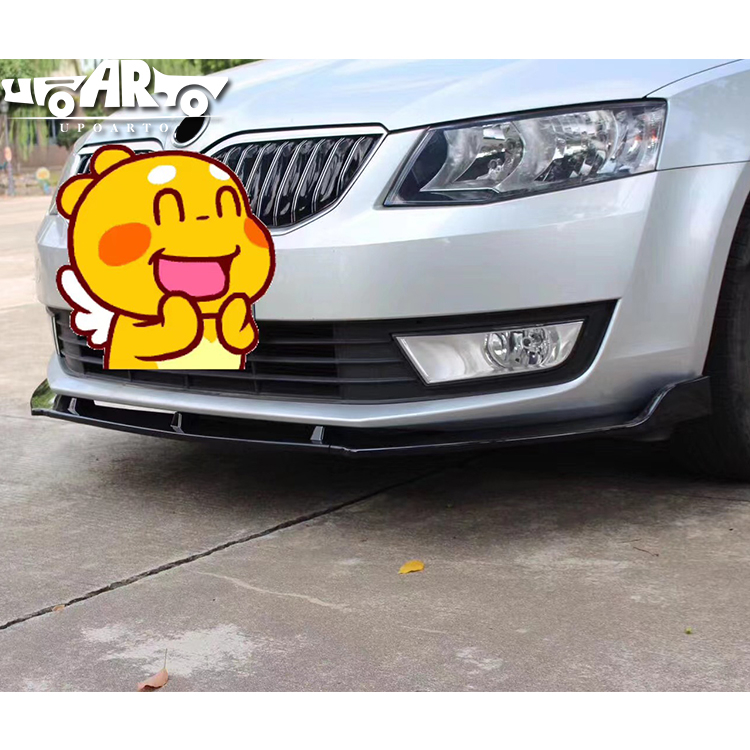 2014-2018 Skoda Octavia Front Bumper Lip ABS