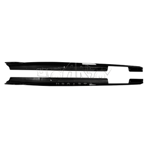 BMW X6 G06 M-Sport Glossy Black Side Skirts 2020-2022