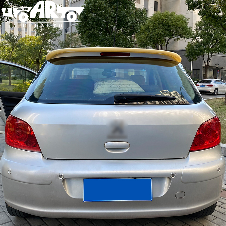 Peugeot 307 Rear Trunk Roof Spoiler