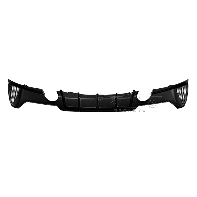 BMW 4 Series F32 F33 F36 MP Plastic Rear Bumper Lip Right And Left 1 Exhaust Pipe 2014-2020