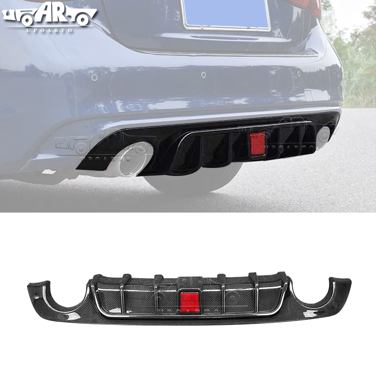 HAOSHENG Infiniti Q50 Rear Lip With Lamp 2018-2021