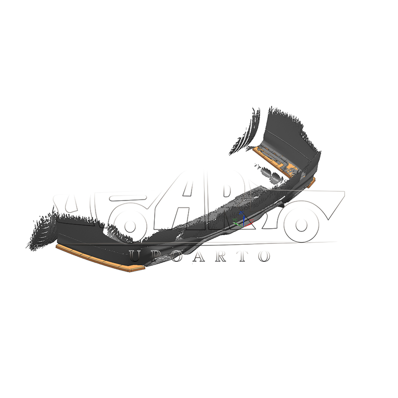 BMW 2 Series F44 Gran Coupe M235i Plastic Rear Wrap Angle 2020-2024