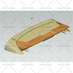 HS Style Rear Upper Spoiler Suzuki Baleno 2022+