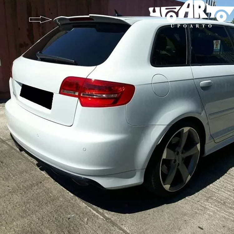 2003-2012 Audi A3 8P 5 Door Hatchback RS3 Rear Roof Spoiler ABS