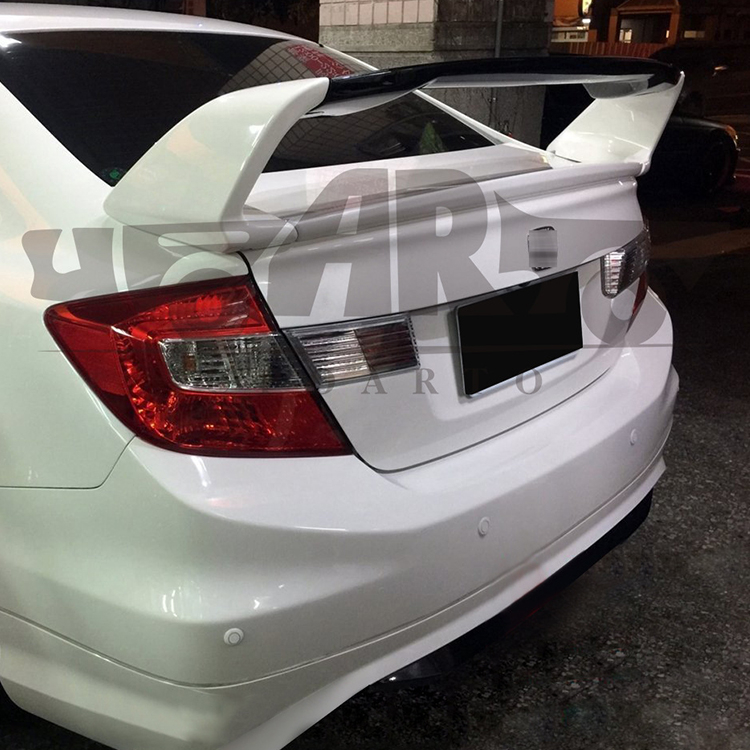 Honda Civic 9th Four-piece ABS Rear Spoiler 2012-2013 