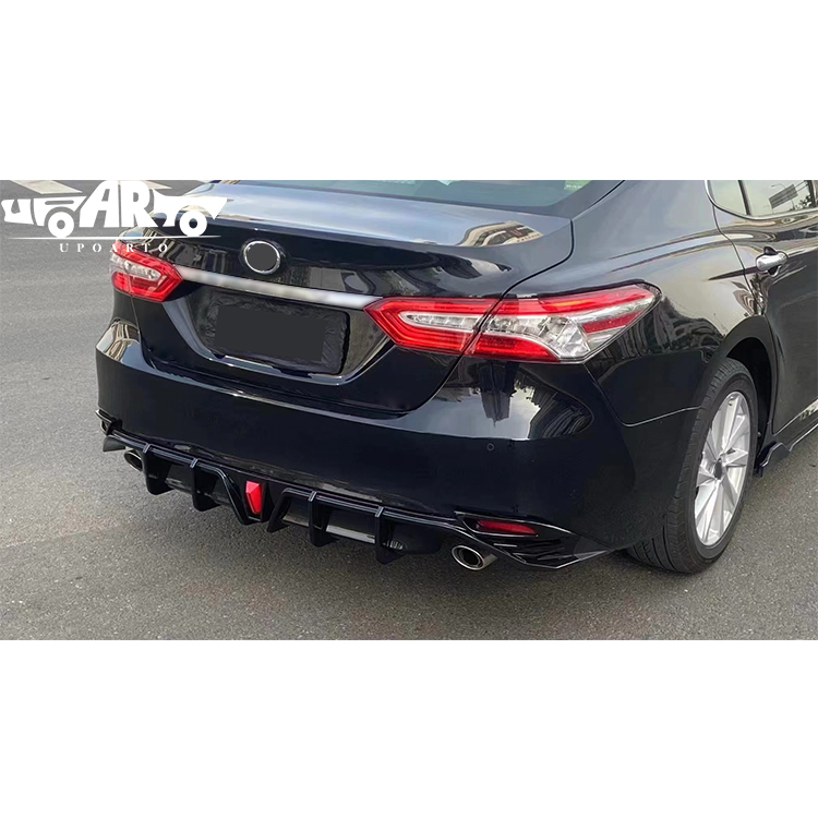 HAOSHENG Toyota Camry Style 2 Rear Bumper Lip With Lamp 2018-2023