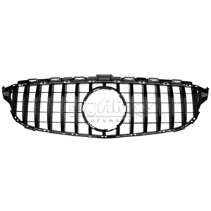Benz C Class W205 GTR Style Front Grille Without Camera Hole 2015-2018