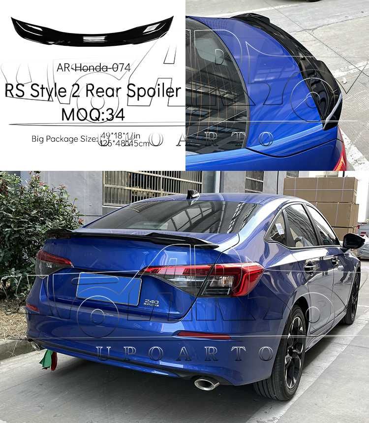 1th Civic RS Rear Spoiler 1th Civic RS Rear Spoiler