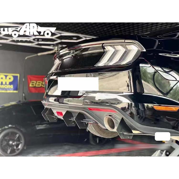 2018+ Ford Mustang Rear Blade Diffuser Plastic