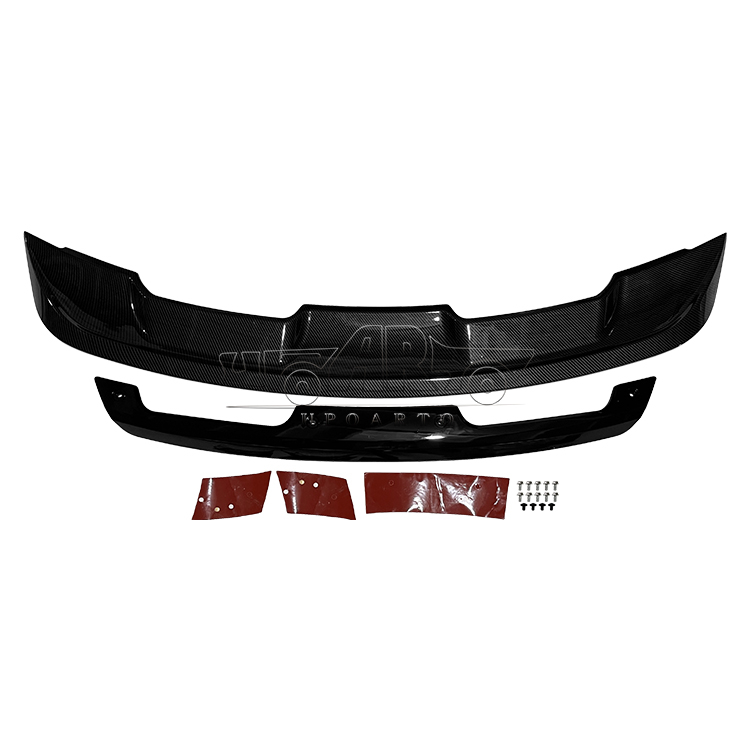 Ford Mustang With Gurney Flap Wicker Bill GT500 Style ABS Rear Spoiler 2015-2021