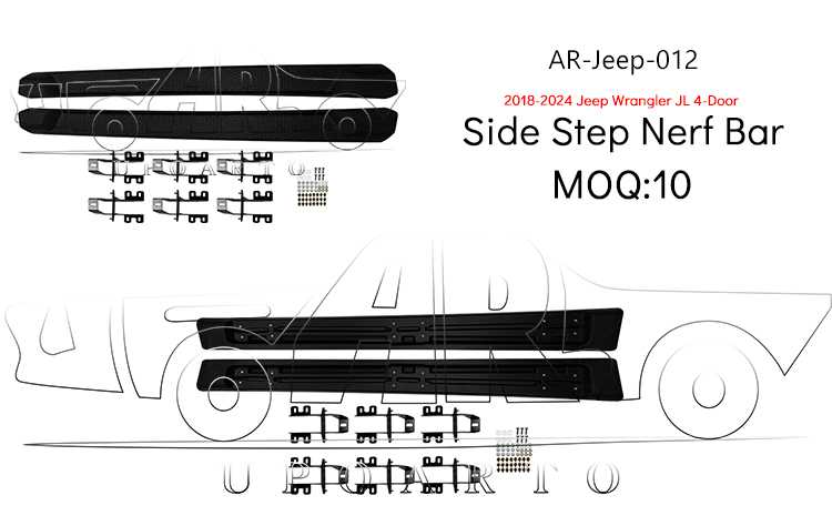 wrangler side step nerf bar wrangler side step nerf bar