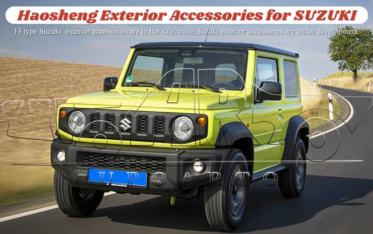Suzuki exterior accessories