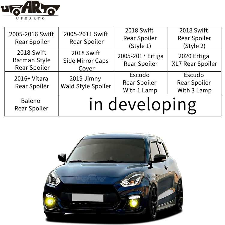 Exterior Accessories for Suzuki Baleno Escudo Jimny Vitara Ertiga Swift