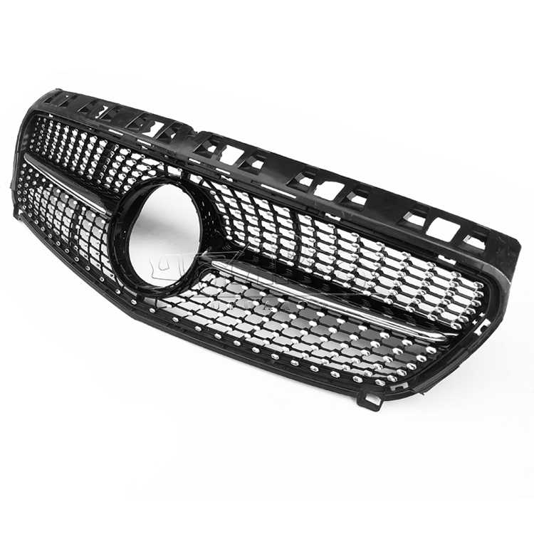 13-15 Benz W176 Diamond Front Bumper Grille 13-15 Benz W176 Diamond Front Bumper Grille
