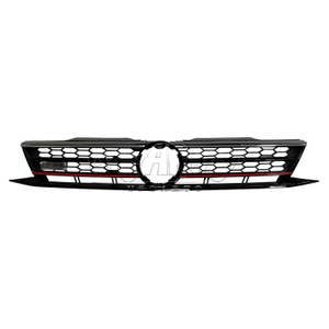 HAOSHENG Plastic GTI Style Add-on Front Grille VW Jetta Sagitar 2015-2018