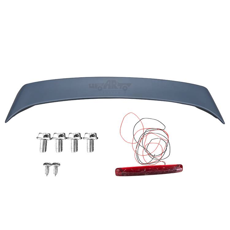 HAOSHENG ABS With Lamp Add-on Rear Trunk Spoiler Toyota Corolla 2008-2012