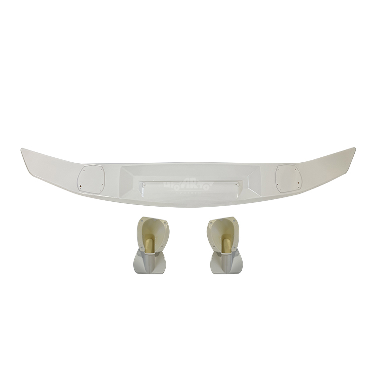 1 Generation Universal ABS With Lamp Rear Spoiler Sedan Car