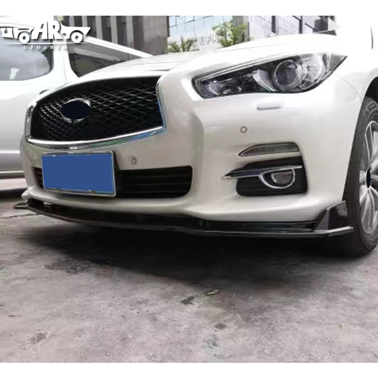 Infiniti Q50 Standard Car 3 Parts Front Lip Splitter 2014-2017