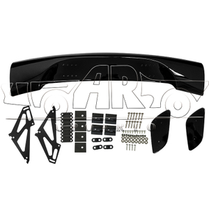 Sedan 4 Generation ABS Universal Rear Spoiler With Aluminum Bracket