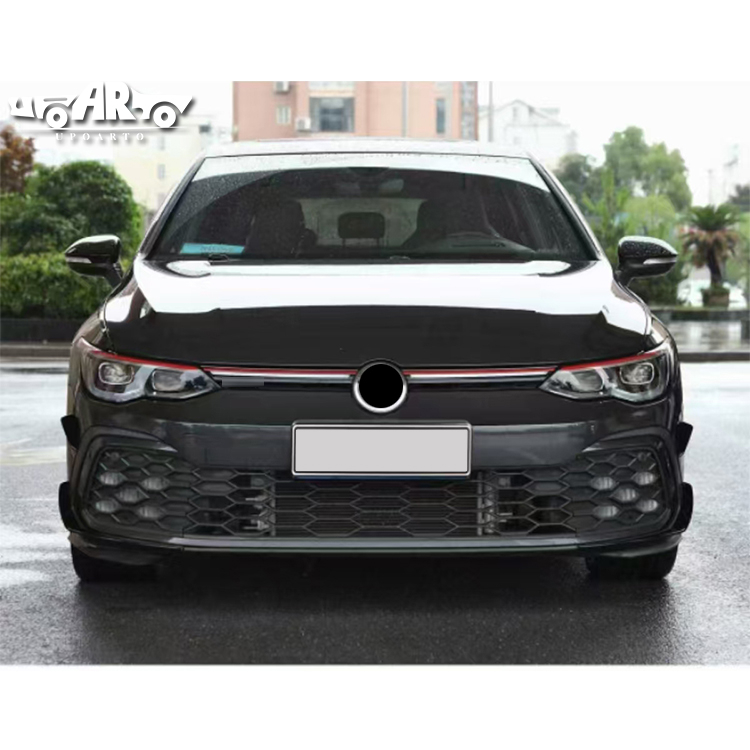 VW Golf 8 GTI R-Line RZ Plastic Front Bumper Blade Trim