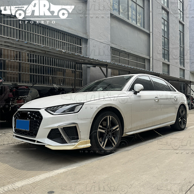 Audi A4 S-Line B9 Facelift Plastic Front Wrap Angle 2020-2025
