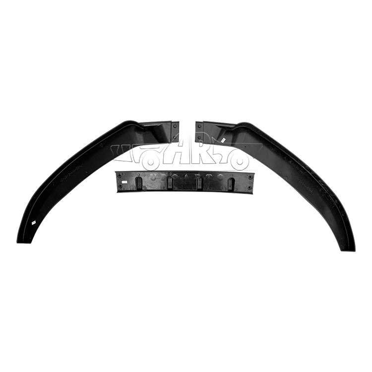Audi A4 B8 3 Sections Carbon Fiber Front Bumper Lip 2009-2012