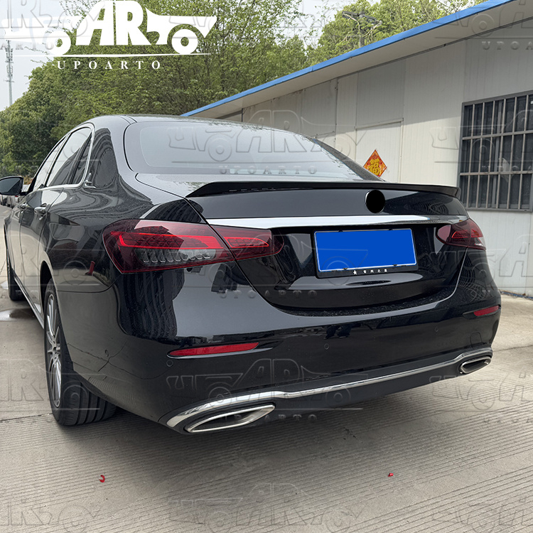 HAOSHENG ABS E63s Style Rear Tail Spoiler Benz E-Class W213 2021-2023
