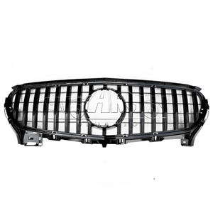 HAOSHENG Plastic GTR Style Add-on Grille Benz AMG GT 2-Door 2015-2017