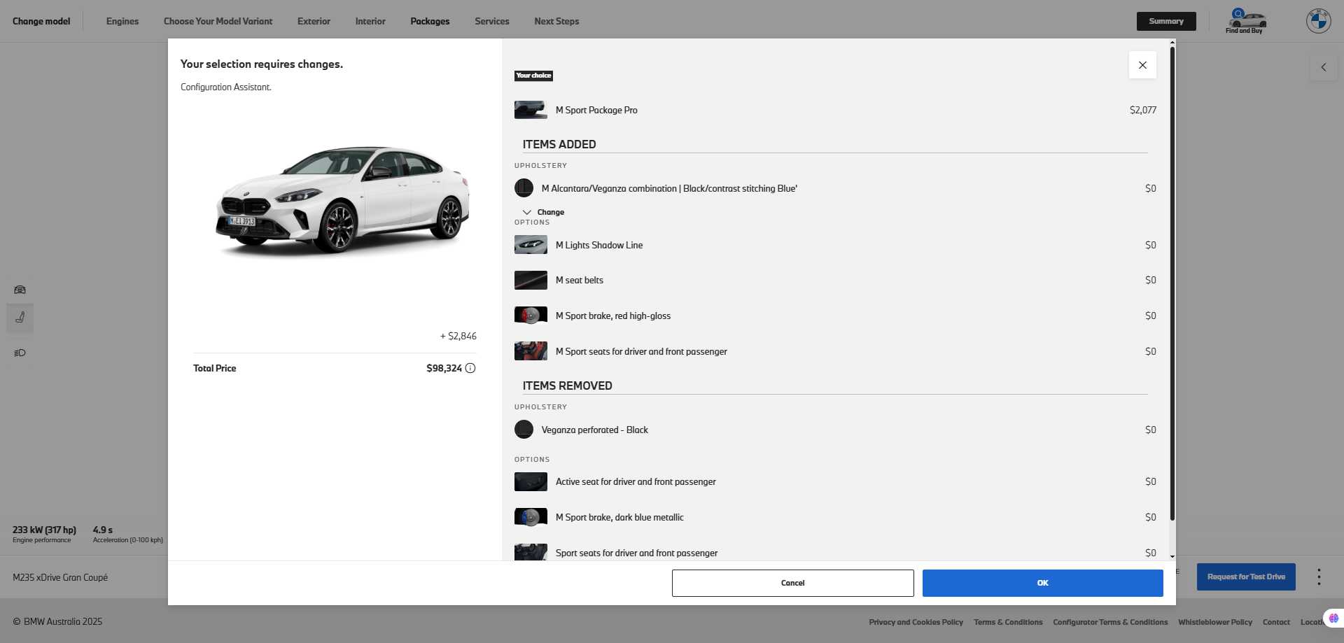 M Sport Package Pro f74