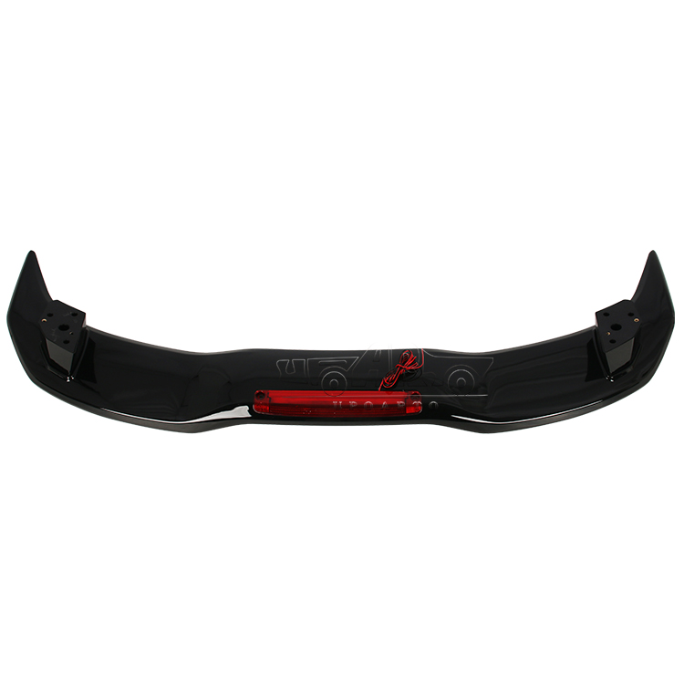 7 Generation Universal Rear Spoiler With Lamp ABS Sedan Car