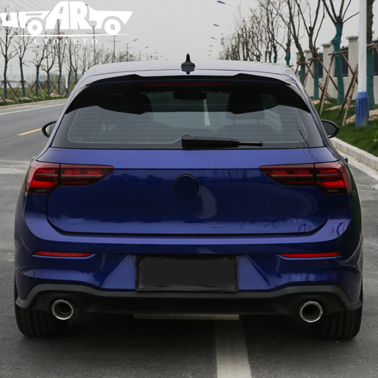 VW Golf 8 Pro R-Line Style 1 ABS Rear Wing