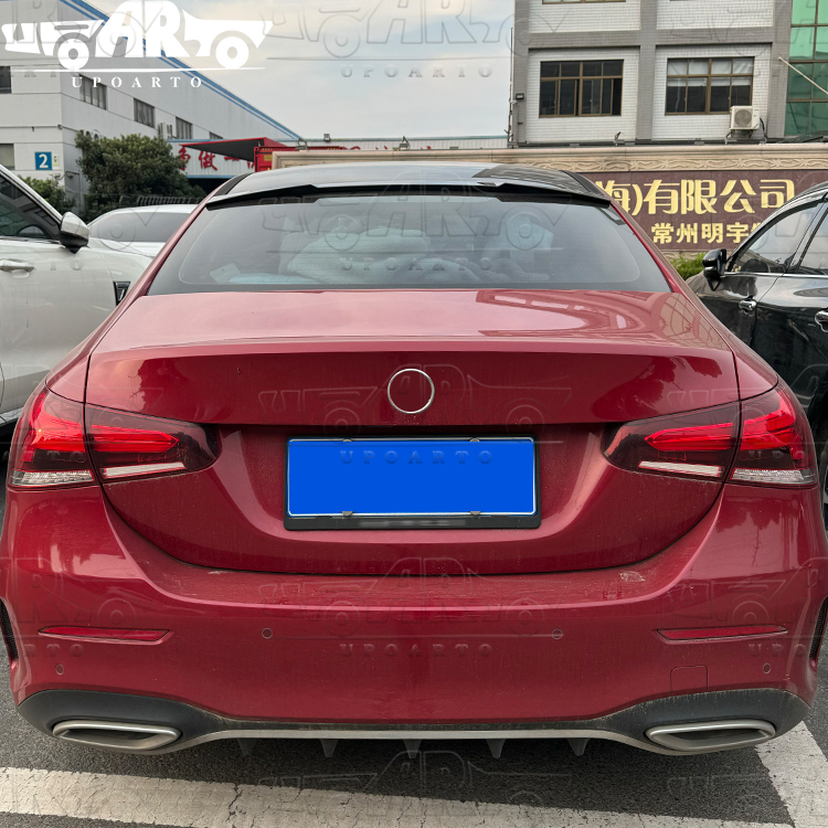 Mercedes Benz A-Class A200 A220 A35 AMG V177 Z177 Sedan ABS Roof Spoiler 2019-2021
