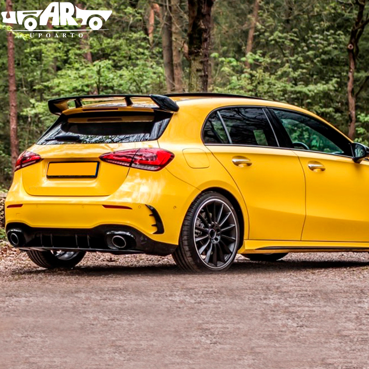 2019-2021 Mercedes Benz A-Class W177 Hatchback Rear Top Spoiler ABS