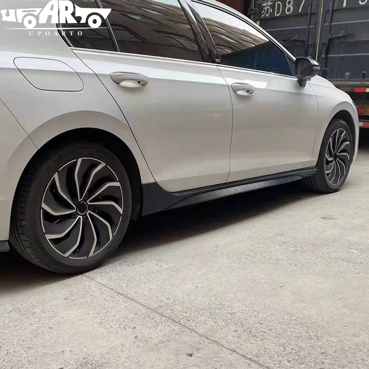 R Style Plastic Side Skirt VW Golf 8 Overseas Version