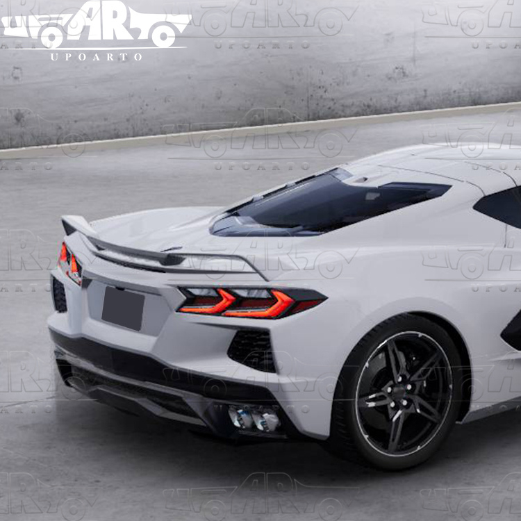 Z51 Style Plastic Rear Spoiler Wing Chevrolet Corvette C8 2020+