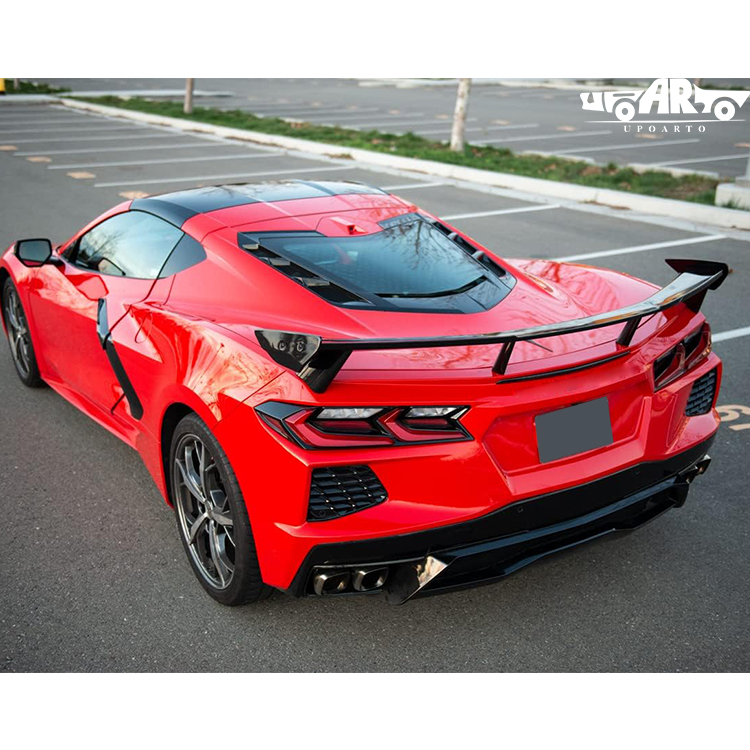 Chevrolet Corvette C8 ABS Rear High Wing Spoiler 2020+