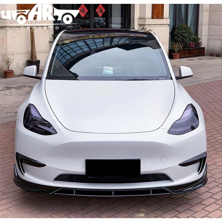 2019-2022 Tesla Model Y Front Lip Splitter ABS
