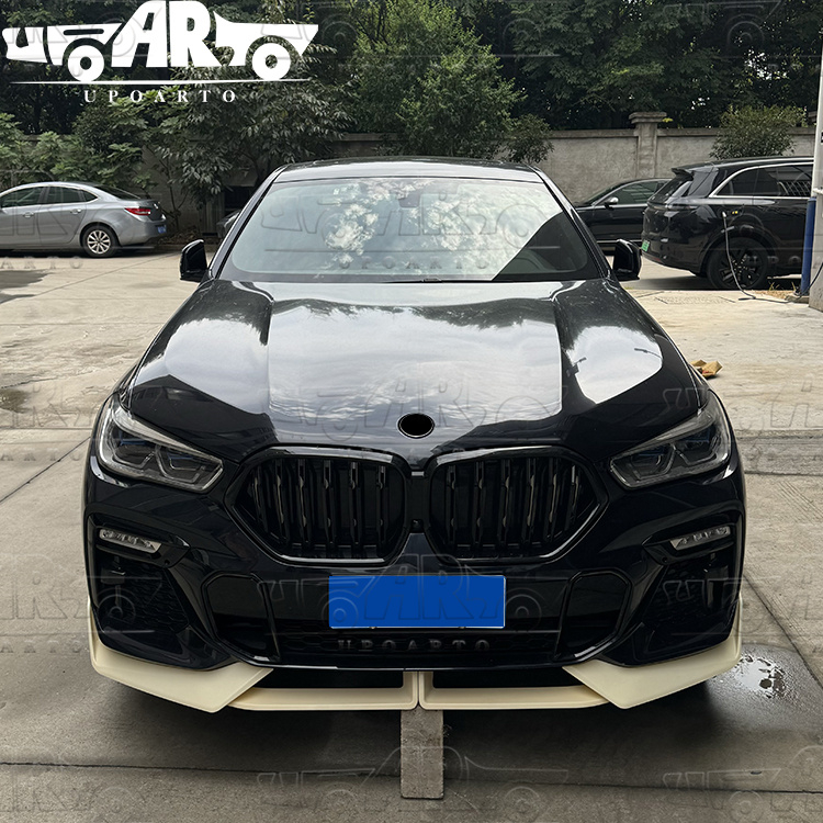 BMW X6 G06 M-Sport 4 Parts ABS Front Lip 2020-2022