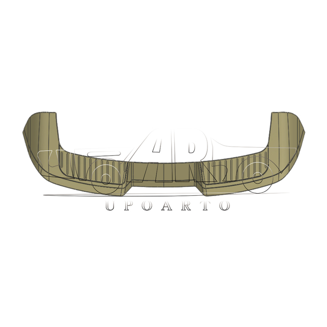 Tata Harrier ABS Rear Trunk Spoiler 2019-2023