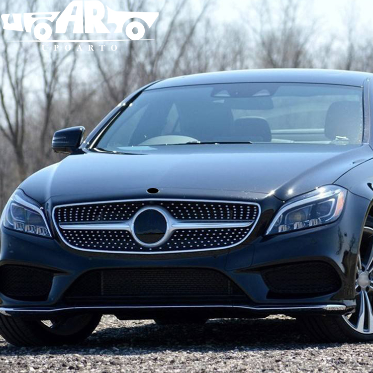 HAOSHENG Benz CLS W218 Diamond Style Front Bumper Grille 2011-2014
